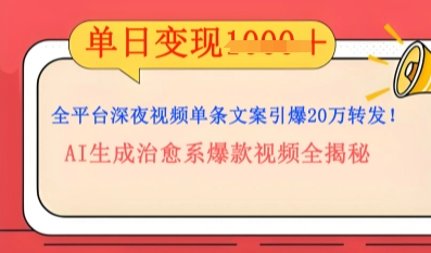 全平台深夜文案新风口：DeepSeek生成百万播放量金句，治愈系内容涨粉速度快4倍-钧信联科