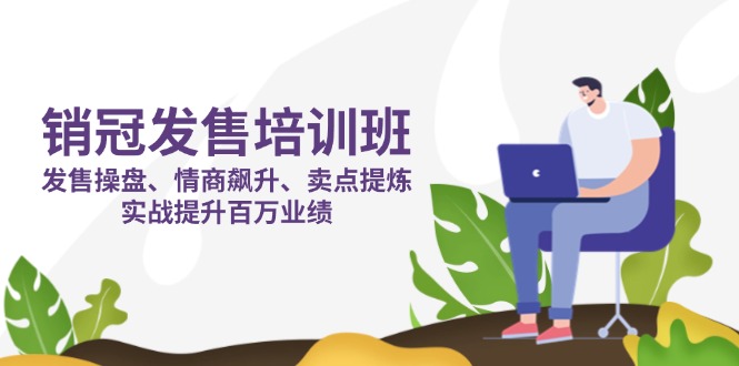 （14203期）销冠 发售培训班：发售 操盘+情商 飙升+卖点 提炼，实战提升百万业绩-钧信联科